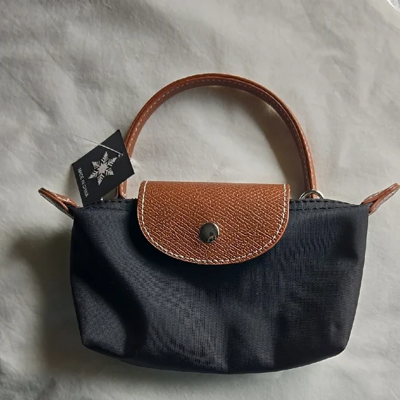 New Black and Brown Women's Handbag - Picture 1 of 4